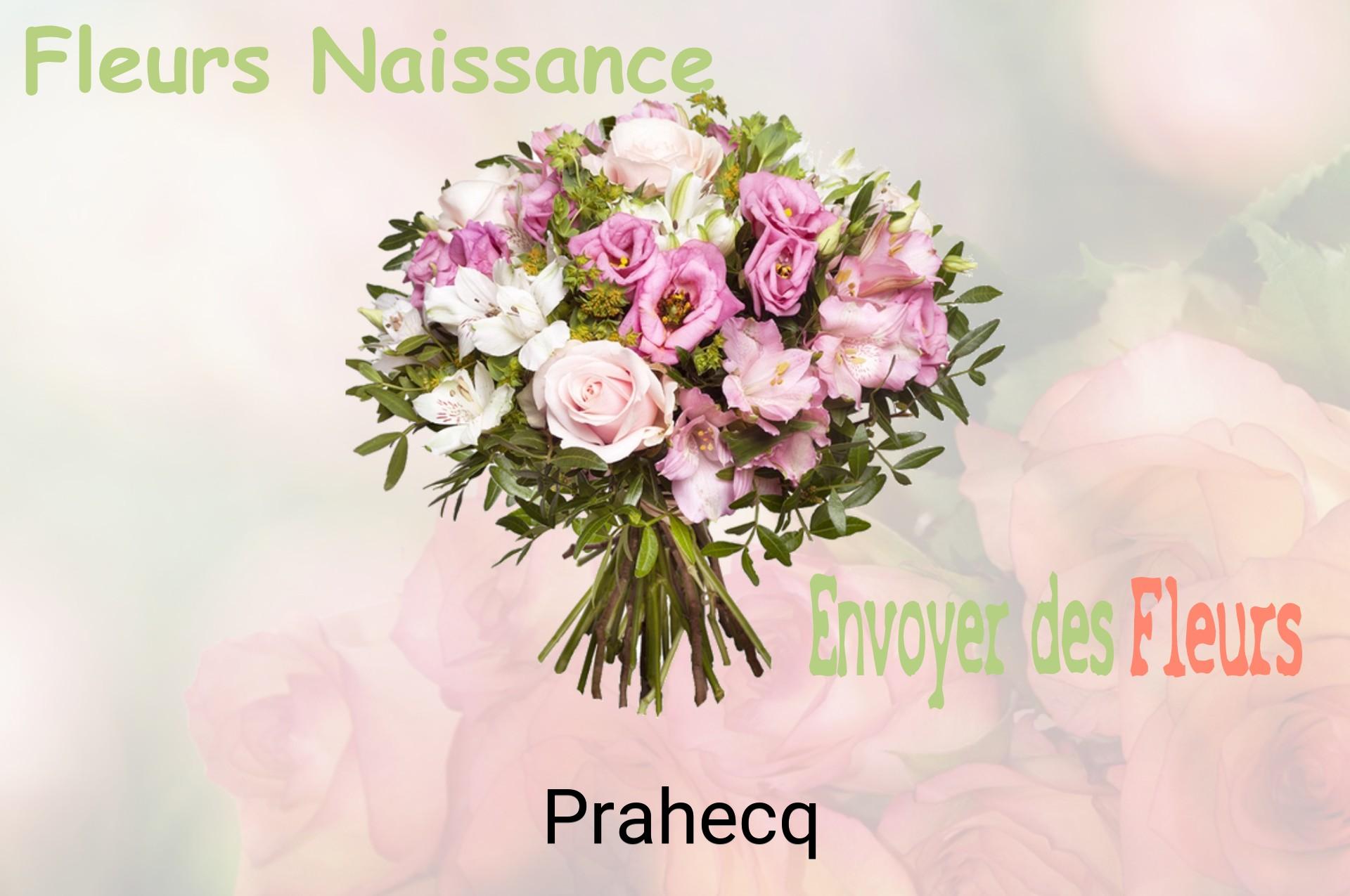 Bouquet de fleurs de naissance livré à Prahecq